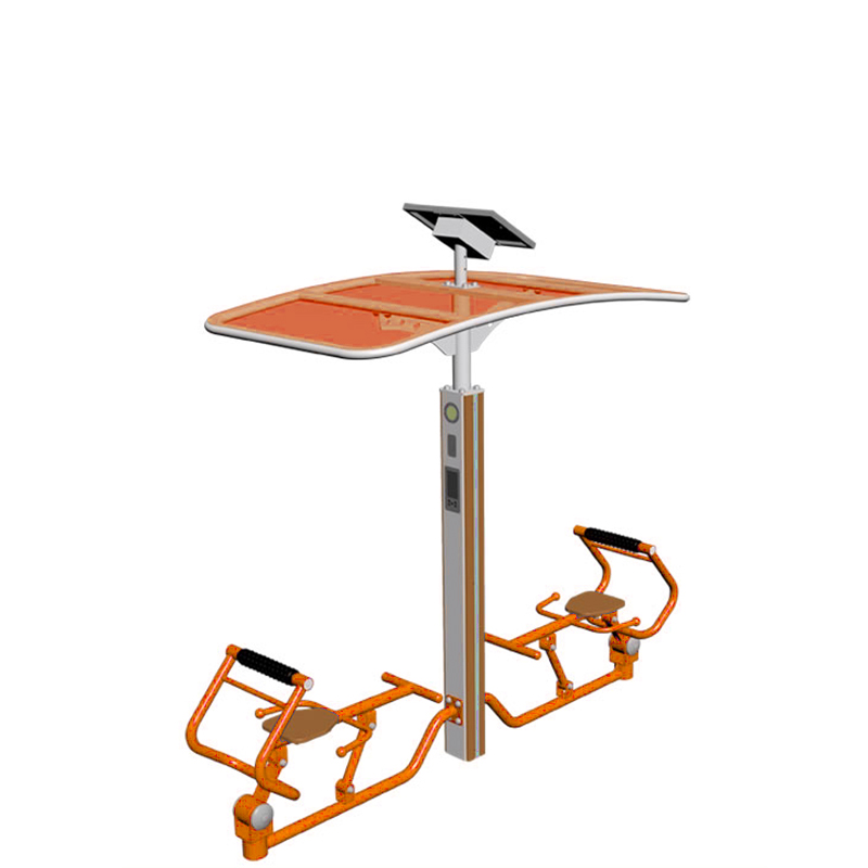 智能双位背部按摩器 - 开元体育官网校园健身路径设备